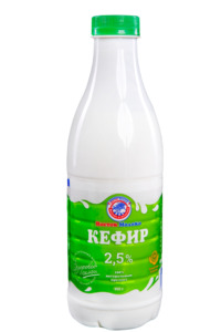 Кефир 2,5% - Корпорация «Восток-Молоко»